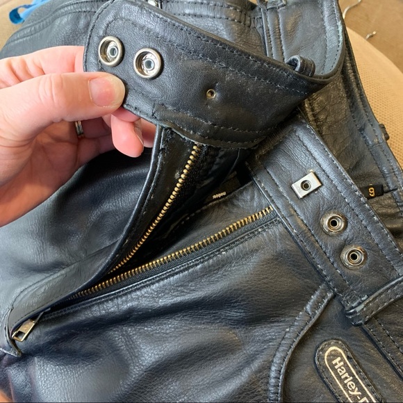 Harley Davidson Leather Pants - Picture 10 of 14